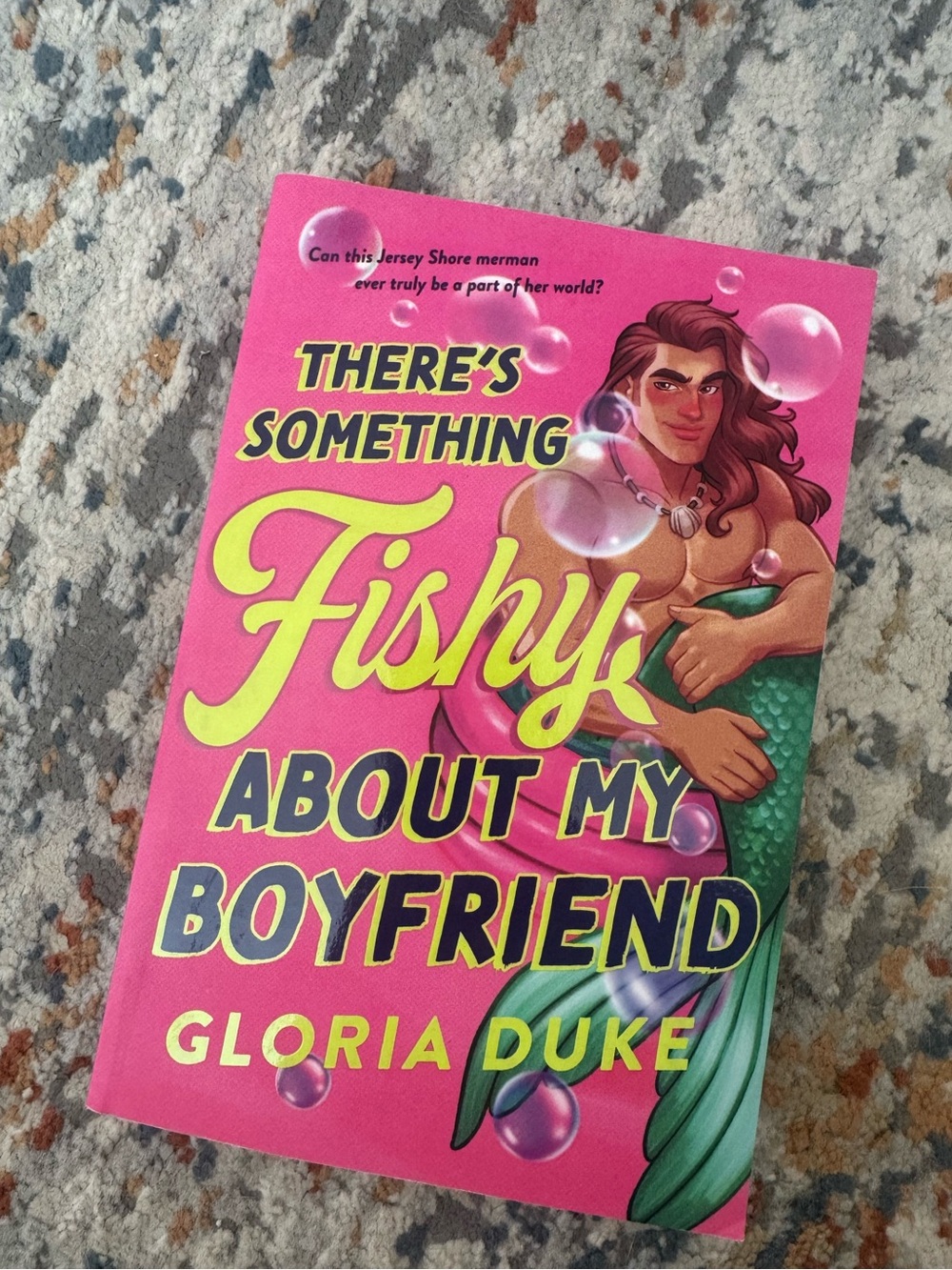 There's Something Fishy About My Boyfriend -Paperback Book
